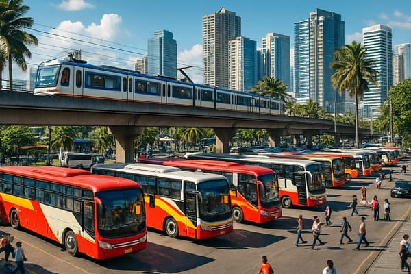תמונת שער: מנילה — צומת תחבורה.